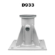 D933: Placa para acoplar el brazo de anclaje al suelo