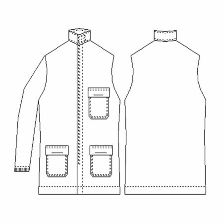 CAZADORA IGNÍFUGA Y ANTIESTÁTICO WOOL375 - Imagen 2