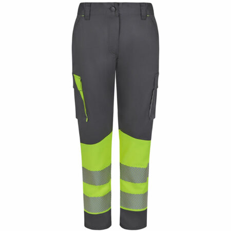 PANTALÓN 303032SW BICOLOR CINTA SEGMENTADA MUJER VELILLA - Imagen 2
